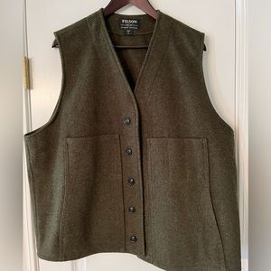 Filson Mackinaw Wool Vest XXL